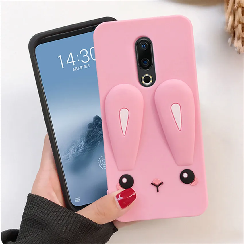 Phone Case For Meizu M5 M5S M5C M6 16th 16 Plus Cover 3D Cartoon Soft Silicone TPU for M3 Note Shell Bags |