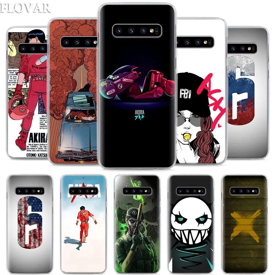 Чехол для телефона AKIRA Voltron Rainbow Six Siege для samsung Galaxy S10e S10 Plus S7 S8 S9 Plus Note 8 9 M10 M20 M30 жесткий чехол