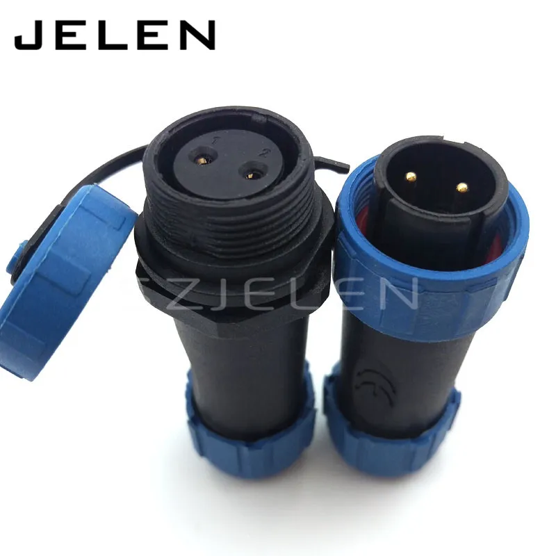 Водонепроницаемый 2-контактный разъем SY17 стандартное подключение питания IP68