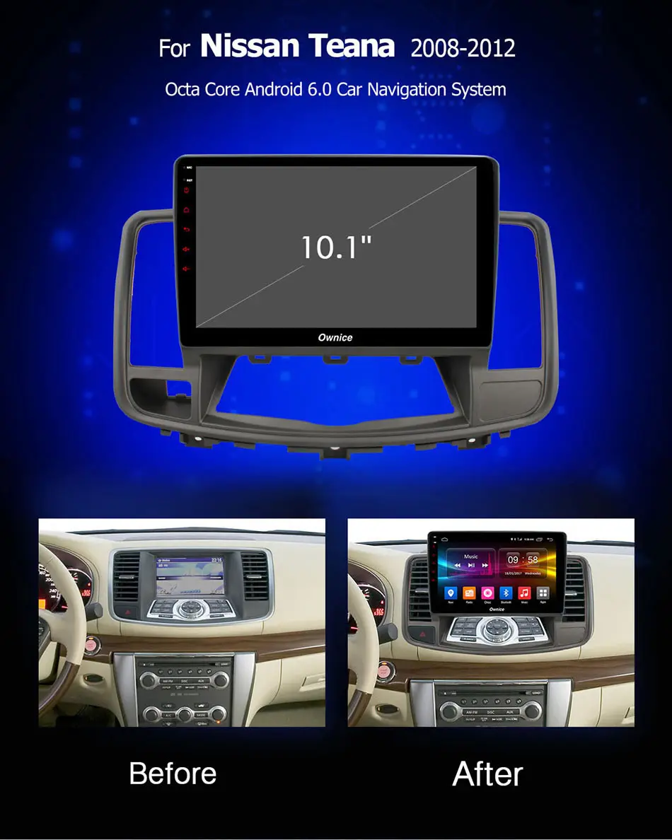 Ownice 2DIN 10," 8 ядерный 360 Panorama k3 k5 k6 Автомагнитола для Nissan Teana 2008-2012 Android 9,0 автомобильный dvd-плеер DSP 4G LTE SPDIF