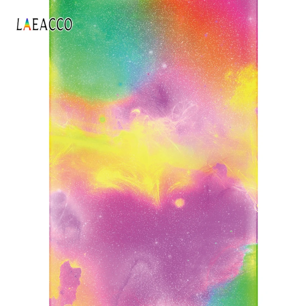 Laeacco красочные градиентные Портретные мечтательные фоны для детской комнаты