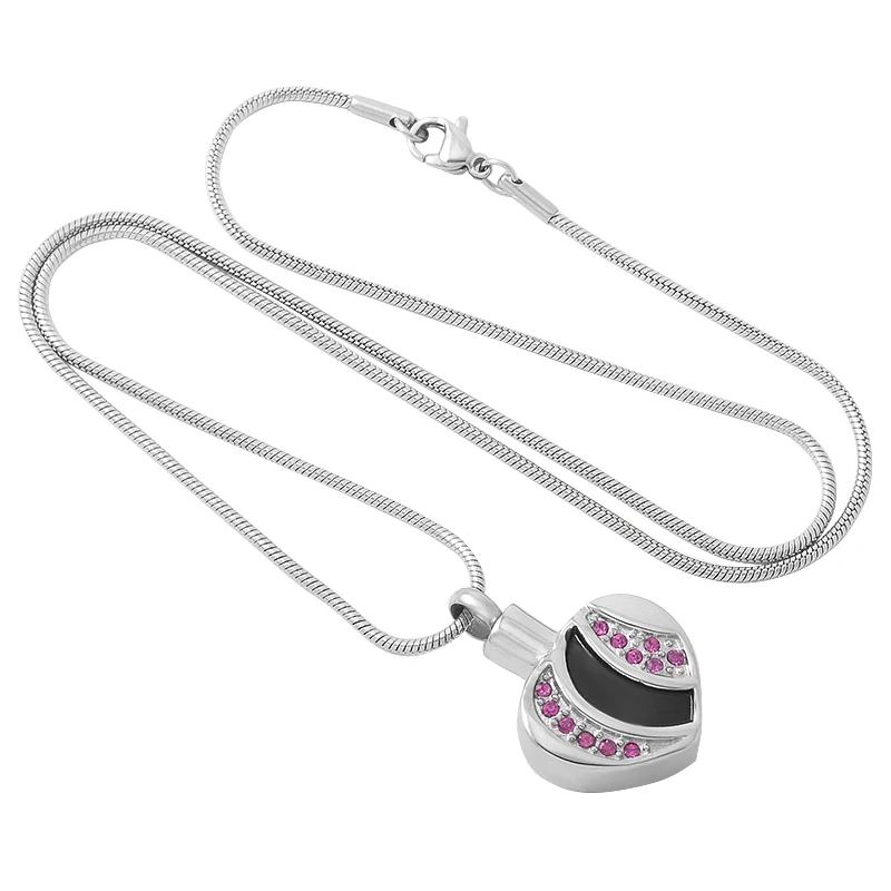 CMJ9453 золы Keepsake урн Мемориал ожерелье женщин Pet/человеческого пепла ювелирные