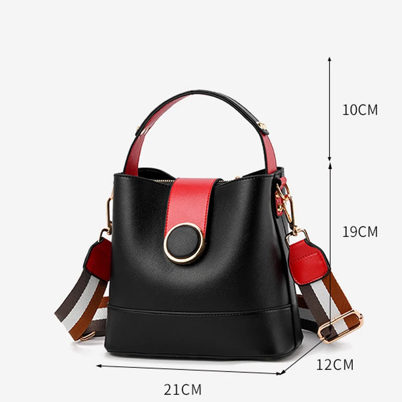 INS 2019 Новое поступление Женская сумка тонкий плечевой ремень в форме ведра с