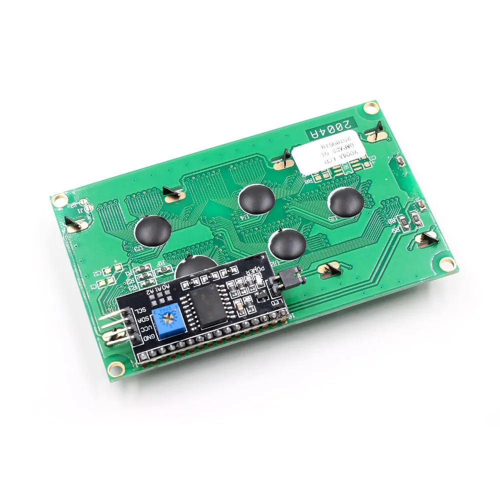 ЖК дисплей 2004 + I2C 20x4A синий/зеленый экран HD44780 символьный дисплей/w IIC/I2C модуль