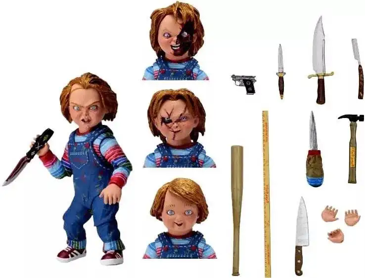 10 см NECA GOOD GUYS кукла Чаки ПВХ фигурка Коллекционная модель игрушки|Игровые фигурки