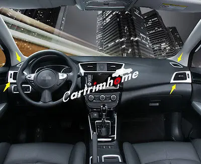 

Внутренняя Крышка вентиляционного отверстия кондиционера 4 шт. для Nissan Sentra Sylphy 2012-2016