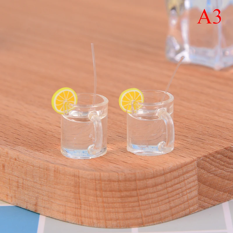 2 шт. горячая Распродажа мини лимон стаканчик для воды аксессуары миниатюрного