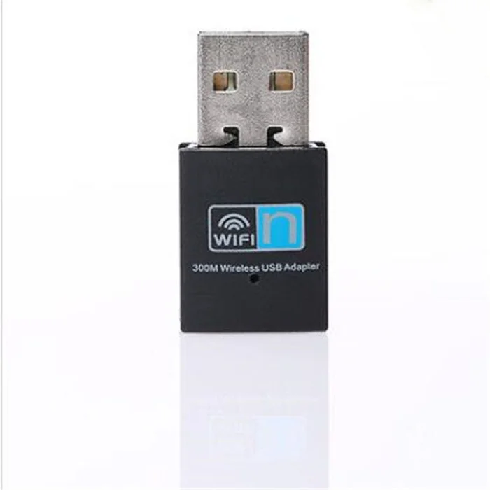 Мини Черный 300 м USB WiFi беспроводной адаптер внешняя сетевая карта Мбит/с Адаптеры