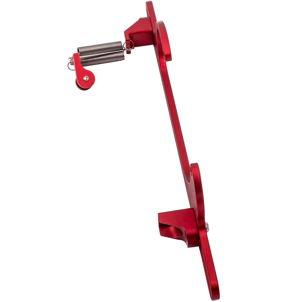 Красный Дроссельный кабель Carb кронштейн для карбюратора подходит Holley 4150 4160 350 SBC |