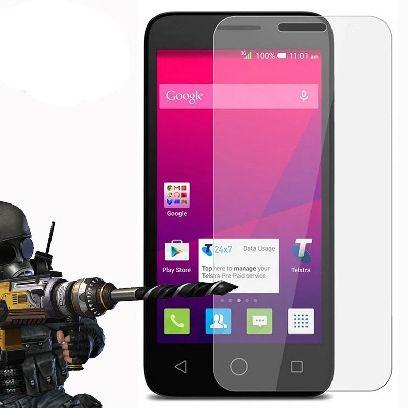 Закаленное стекло для смартфона 2 шт. защитная пленка 9H Alcatel A3 XL 1 1C 1E 1X 3C 3L 3V 3X 7 PIXI