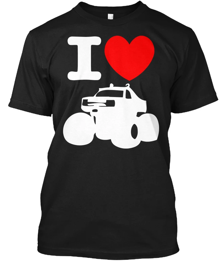 Я люблю джипы Премиум грузовик Популярные Tagless футболка | Мужская одежда