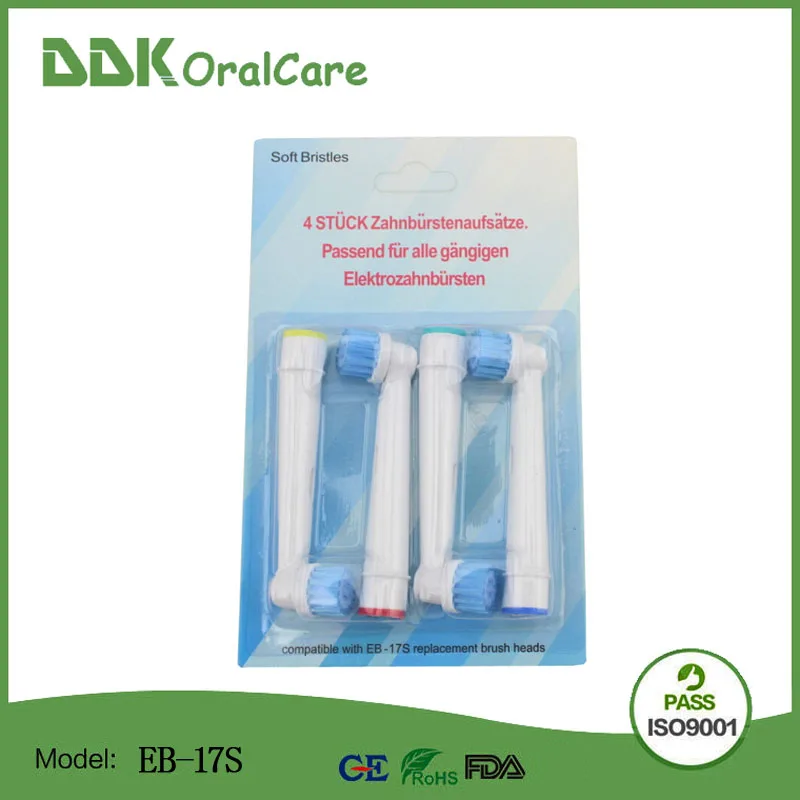 8 шт. EB 17S/EB17S/EB17 4 электрические головки зубных щеток Замена для OralB/Oral B