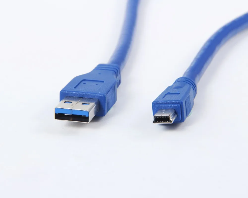 USB 3 0 A входящий штекер AM to Mini мини 10pin мужской USB3.0 кабель м 6 1 5 8 1ft 2ft 3ft 5ft 6ft 10ft метров