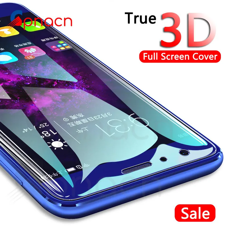 GPNACN 3D полное покрытие из закаленного стекла для huawei P20 Pro P10 Lite Plus Защитная пленка для экрана для Honor 10 V10 Honor 9 8 Lite стекло