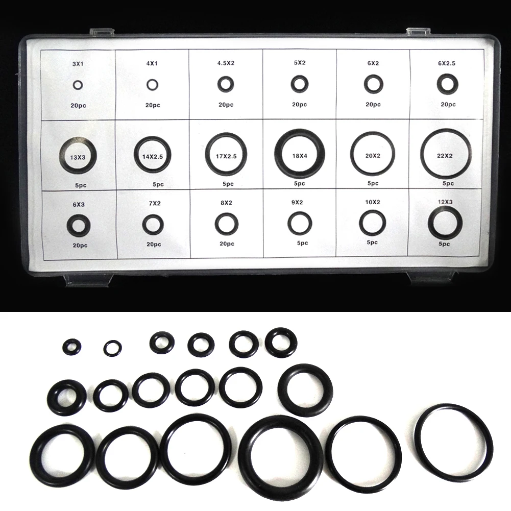 Комплект уплотнительных колец 225 шт. гаражные инструменты комплекты передач