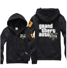 Новое поступление 2017 г. мужские толстовки Grand Theft Auto V GTA на весну и осень хлопковые