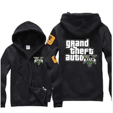 Новое поступление 2017 г. мужские толстовки Grand Theft Auto V GTA на весну и