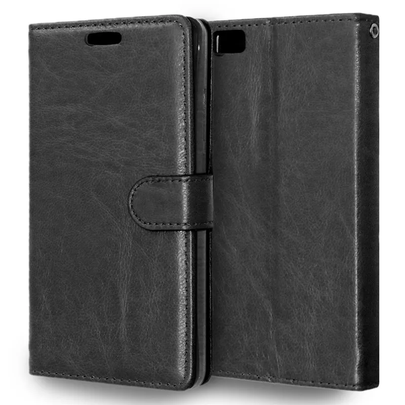 Чехол книжка из искусственной кожи для Huawei P8 Lite в стиле ретро|phone bag|flip coverleather case |