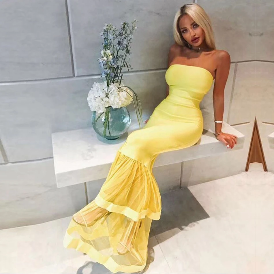 2018 Новое Женское Бандажное платье Vestidos Verano летнее пикантное без рукавов бретелей