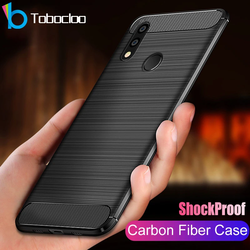 Case for Huawei P20 Lite P10 P Smart Plus Nova 3i 3 Honor 8 9 10 View V10 Y5 Y6 Y7 Pro Prime 2018 Y9 Carbon Silicone Soft Cover |