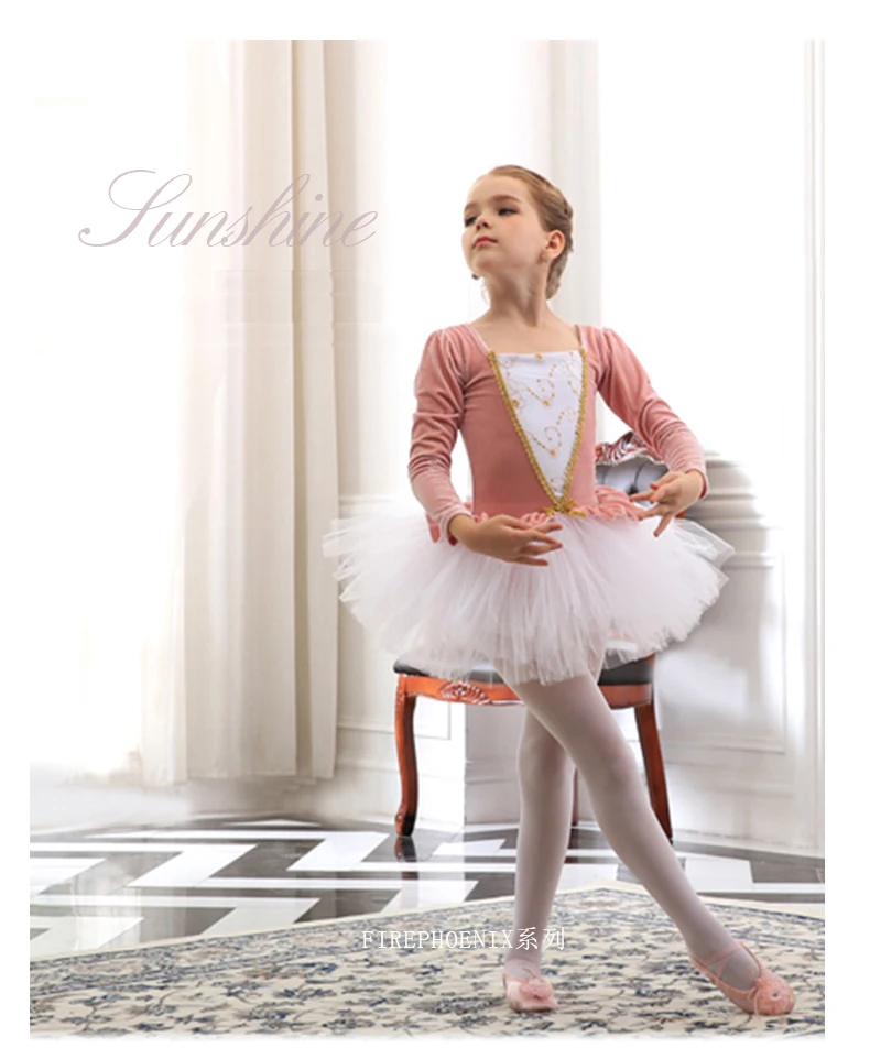 Танцевальные костюмы принцессы для девочек; бархатное платье для выступлений для детей; балетное трико с юбкой-пачкой; танцевальные костюмы; балетное платье; Балерина