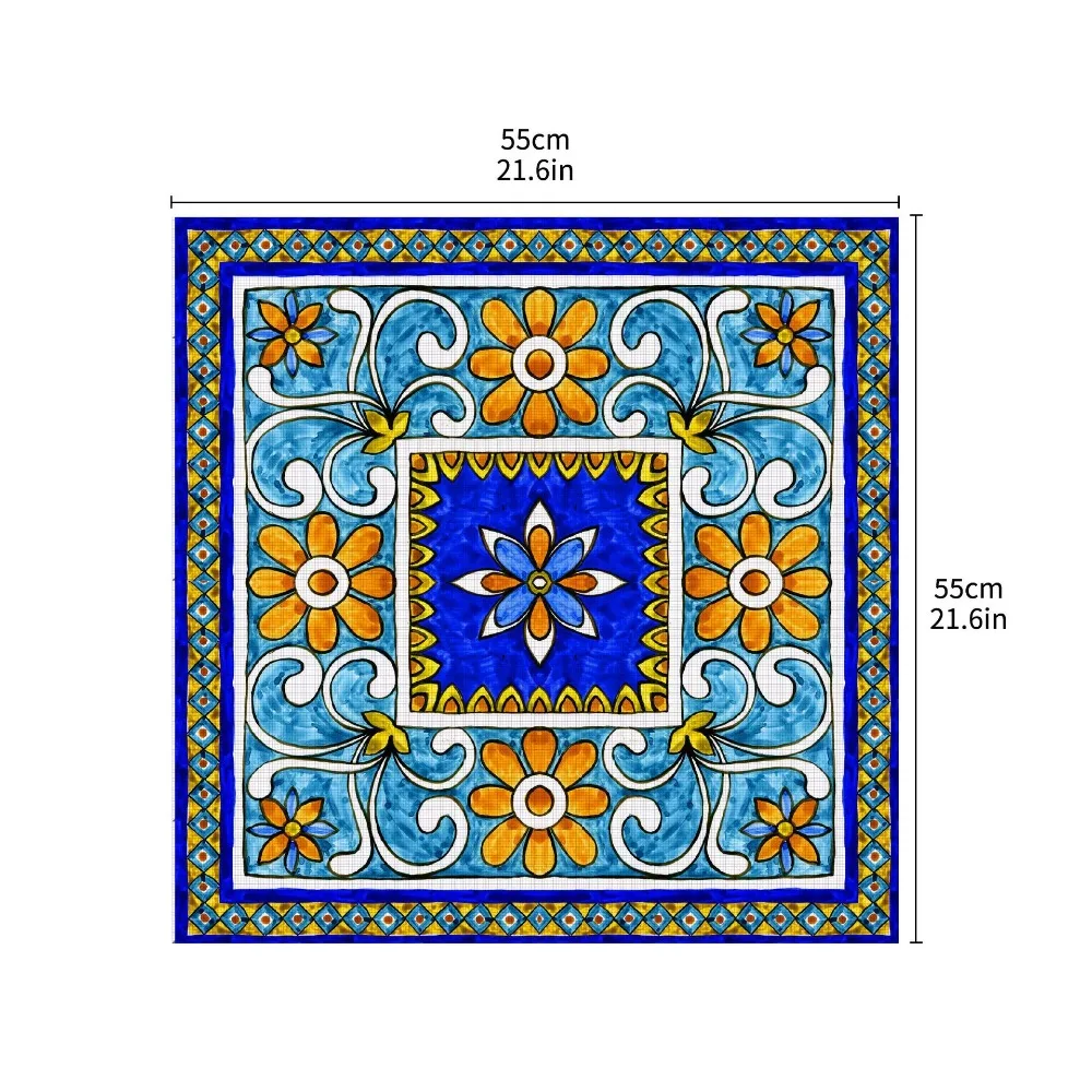 Водонепроницаемая наклейка для стола из ПВХ в итальянском стиле самоклеящиеся