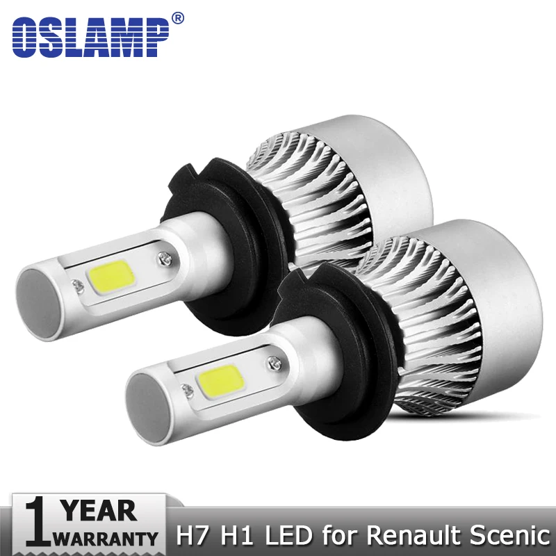 Oslamp H7 ближнего и дальнего света H1 высокое луч бескорпусный светодиод