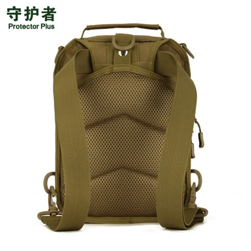 Мужская Военная нагрудная сумка нейлоновый мужской рюкзак на одно плечо