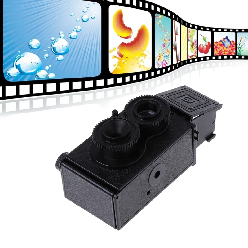 1 компл. LOMO DIY двойной объектив рефлекторная камера Ретро Классический TLR 35 мм Близнецы фото игры хобби