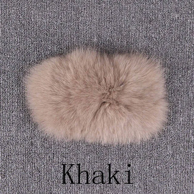 Khaki Tatyana Furclub натуральное меховое пальто из натурального Лисьего меха с большим капюшоном короткое стильное теплое зимнее женское повседневное пальто из натурального Лисьего меха - Цвет: Khaki