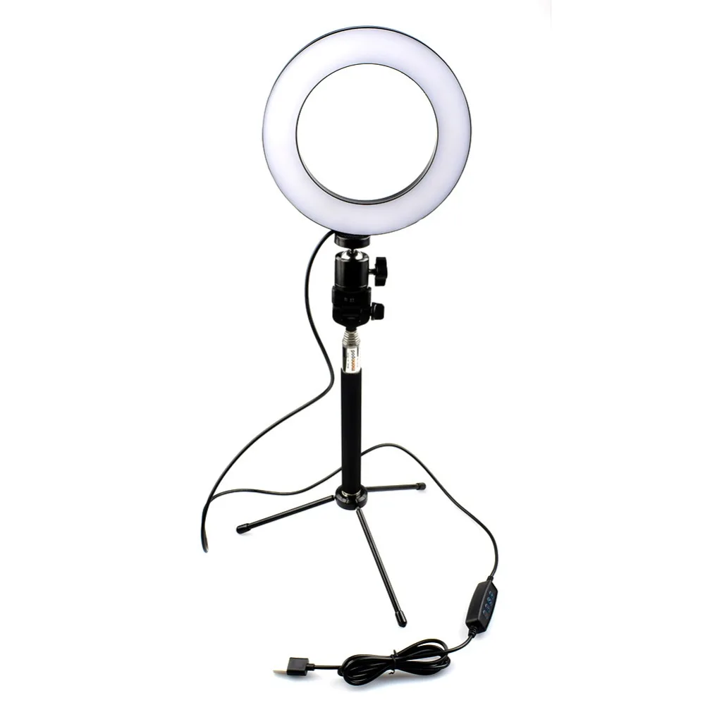 Диммируемый светодиодный кольцевой светильник Lightdow для студийной камеры -