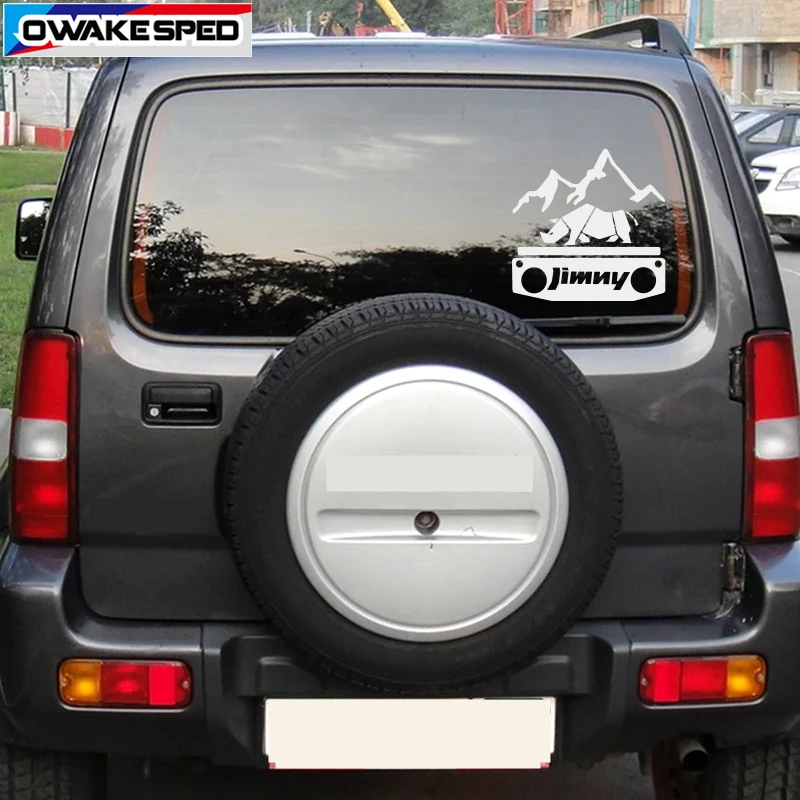 1 шт. 25 см наклейка для Suzuki Jimny автомобильный декор оконного стекла Виниловая