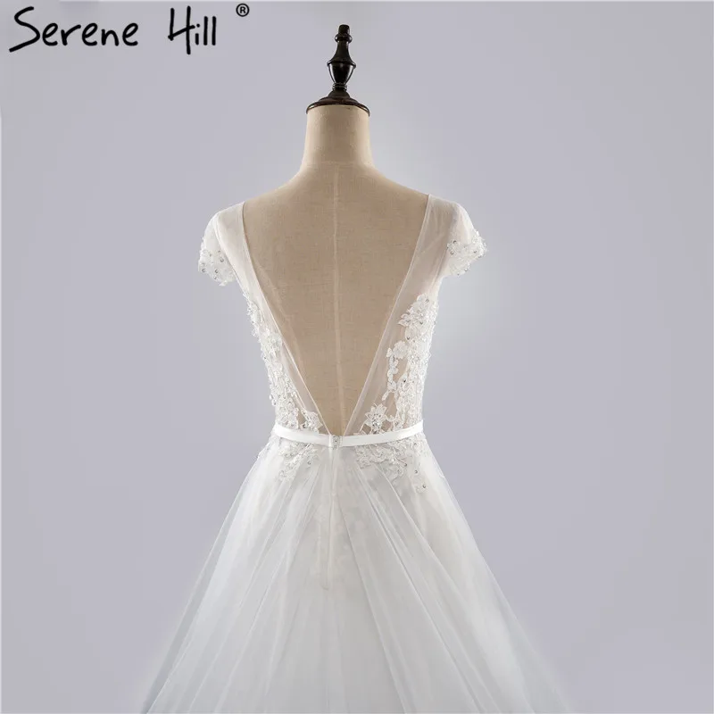 Robe De Mariage сексуальное свадебное платье с открытой спиной белое трапециевидной
