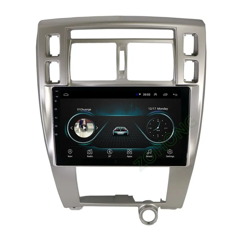 DSP 10,2 дюймов 2.5D Android 9,0 автомобильный DVD мультимедийный плеер для hyundai Tucson Автомобильный gps навигатор Авторадио рекордер стерео carplay