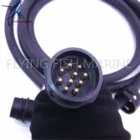 Жгут проводов для пульта дистанционного управления Yamaha, удлинитель пульта управления двигателем, 688-8258A-10, 10 Pin, 688-8258A-10-00, 703 м