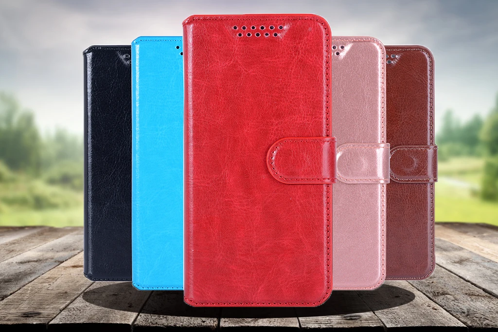 Чехол книжка для Philips Xenium V526 роскошный чехол бумажник из искусственной кожи с
