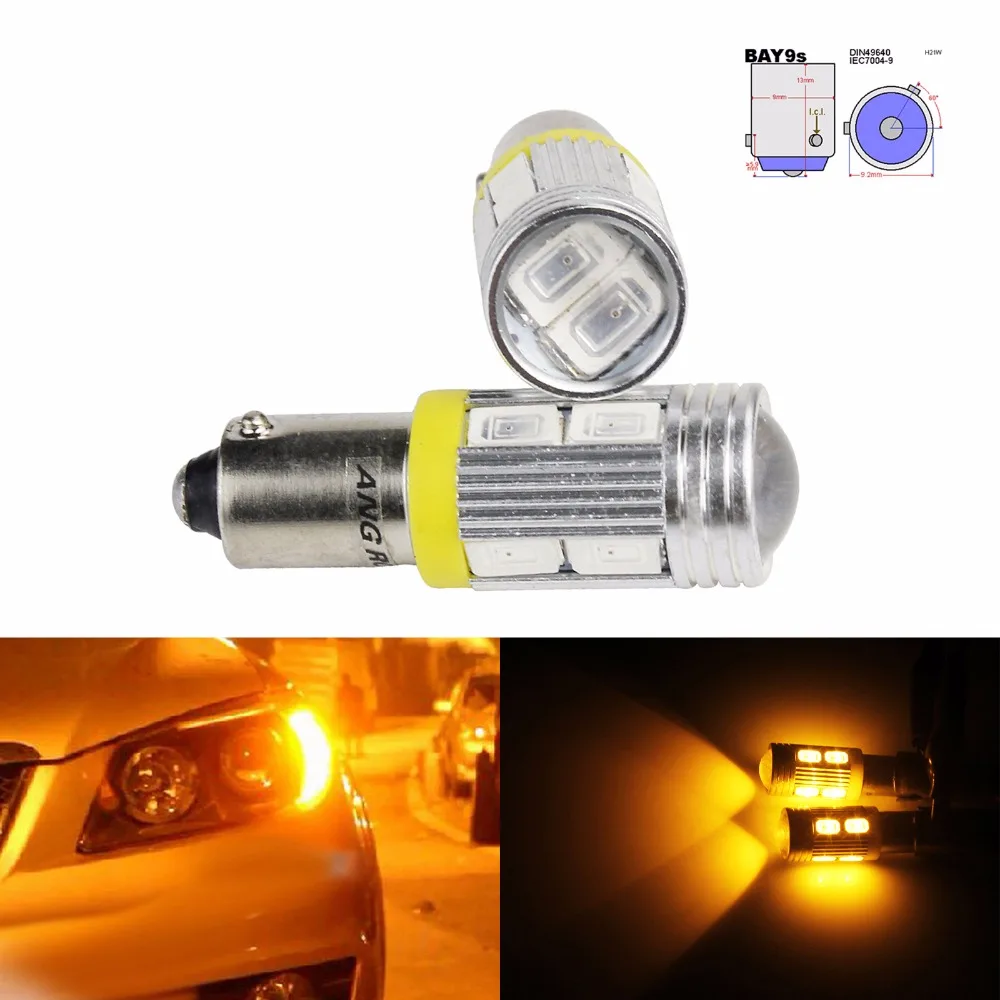 ANGRONG 2x435 H21W BAY9S 433D 6021 светодиодные лампы 10SMD 5630 светодиодсветодиодный резервные