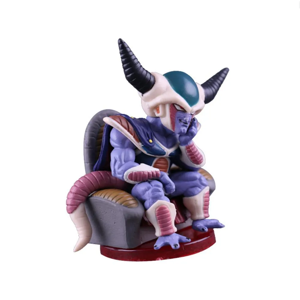 1 шт. Dragon Ball Z Frieza семейная фигурка Золотой Frieza King форма холодной борьбы ПВХ модель злодей ролевая Аниме Коллекция детская игрушка