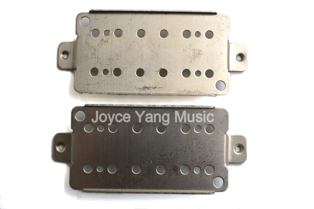 1 Набор из 2 шт. Niko 6 струн Humbucker Пикап никель медь латунь опорная пластина 50/60 мм