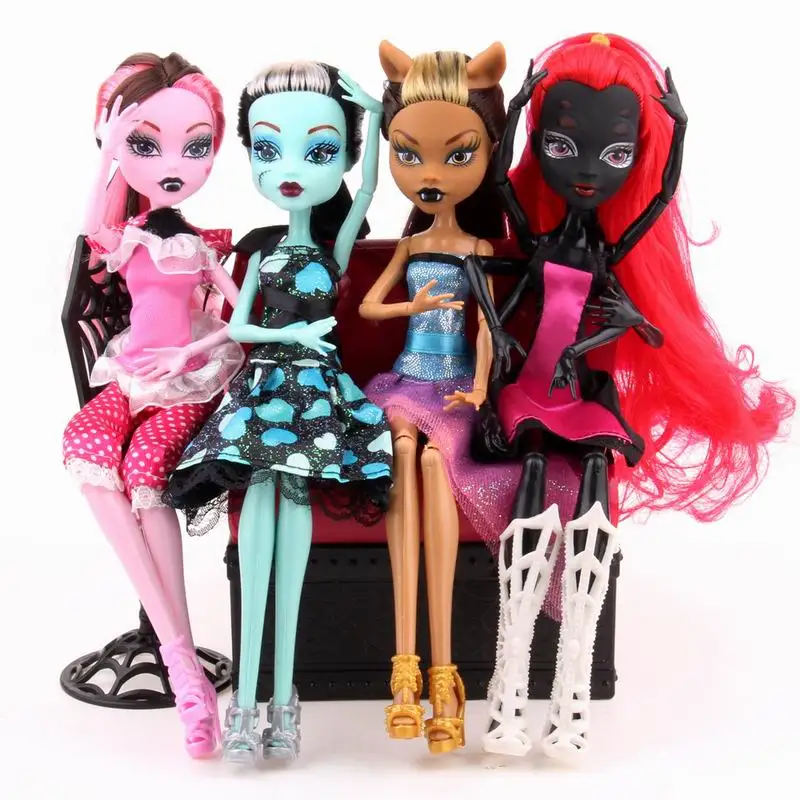 Fashion Monster Dolls Draculaura/Clawdeen Wolf/ Frankie Stein / Black WYDOWNA Spider Moveable Body Girls Toys Gift | Игрушки и хобби