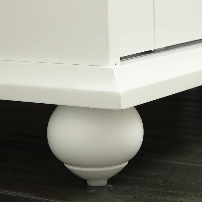 Простой зеленый пригодными для жизни американский стеклянная дверь книжный шкаф