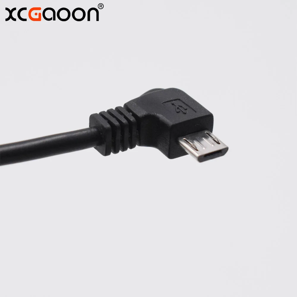 XCGaoon 3 5 метра 11.48ft Micro USB автомобильный зарядный кабель (изогнутый правый) для