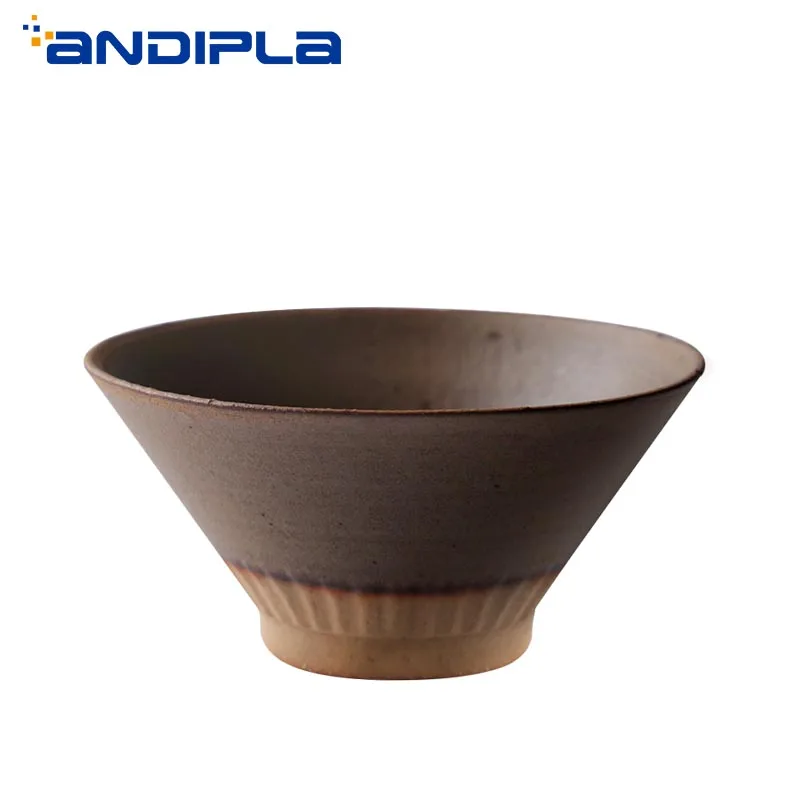 5 дюймовые ЯПОНСКИЕ ВИНТАЖНЫЕ грубые бриллиантовые чаши для завтрака рамен лапша