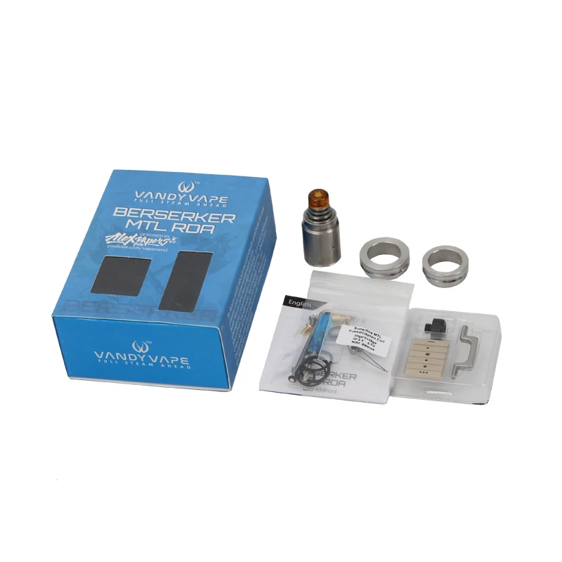 Оригинальный Vandy Vape Berserker MTL RDA танк электронная сигарета атомайзер испаритель vs
