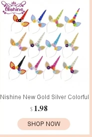 Nishine 2," 10 шт./лот, жгучий шифон, ткань, цветы для девочки, повязка на голову, заколки для волос, аксессуары для волос