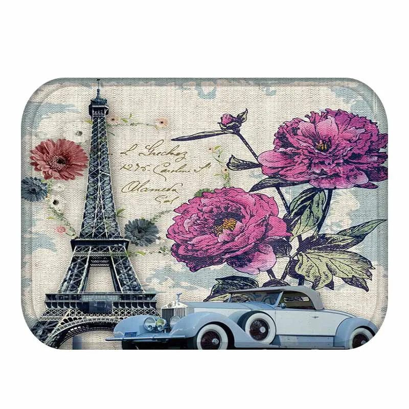Скандинавский фланелевый водонепроницаемый наружный Противоскользящий коврик