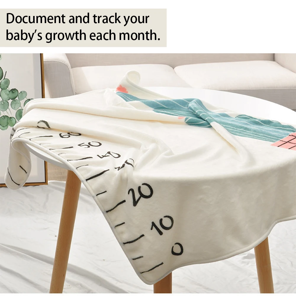 19 видов детское ежемесячное одеяло с вехой девочка мальчик цветочные крылья