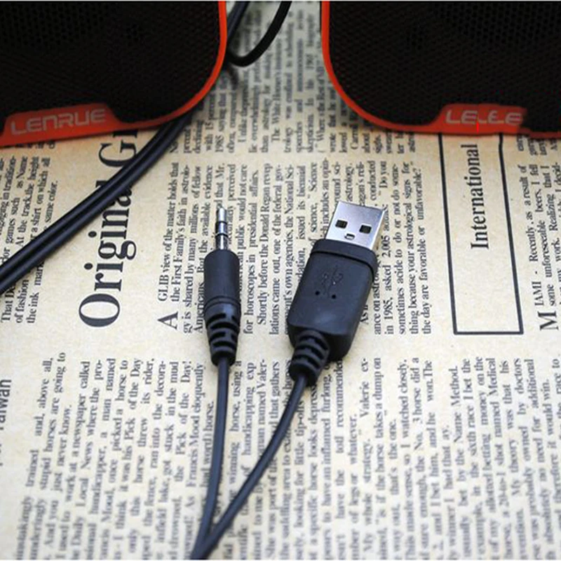 Портативный Mini USB стерео Динамик настольный компьютер небольшой s Тетрадь мини