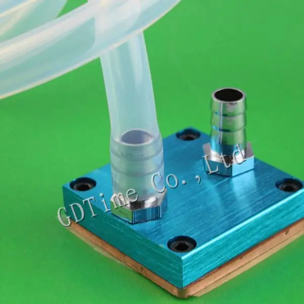 10 шт. в партии медный кулер для охлаждения воды компьютера процессора базовый