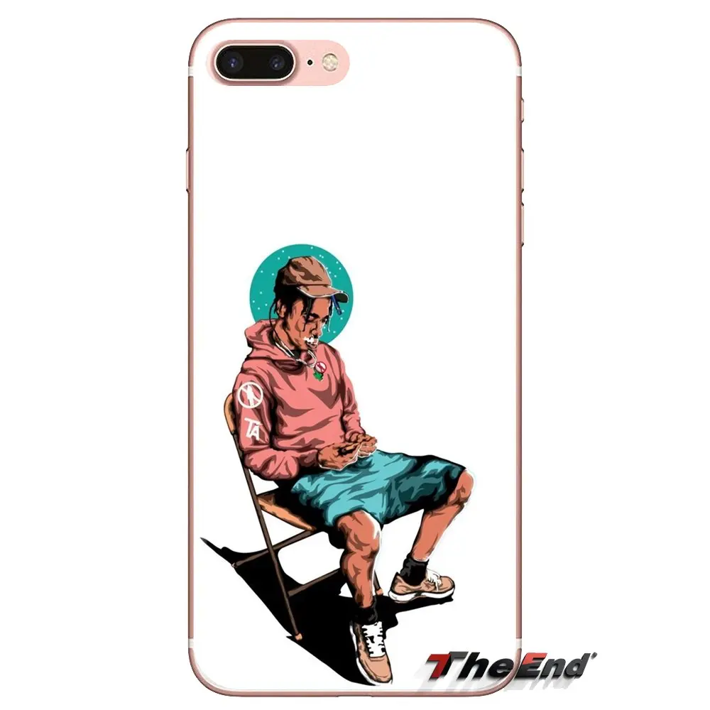 For Xiaomi Redmi 4A S2 Note 3 3S 4 4X 5 Plus 6 7 6A Pro Pocophone F1 hip hop Travis Scott Transparent Soft Cases Covers |